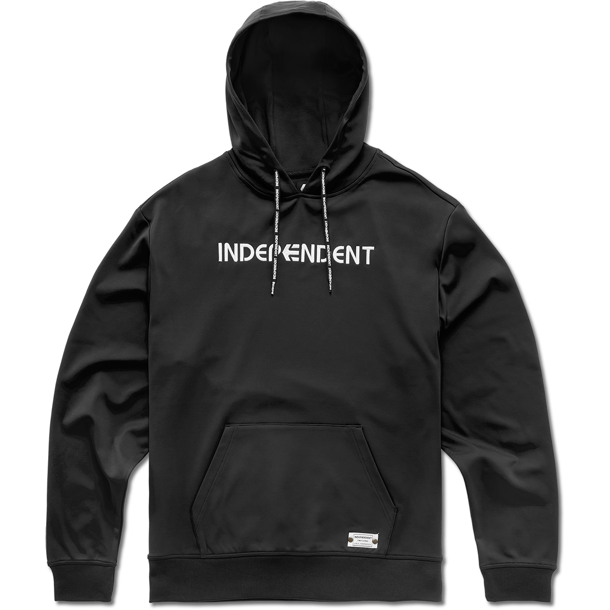 ETHNIC - INDEPENDENT EMBROIDED HOODIE - BLK