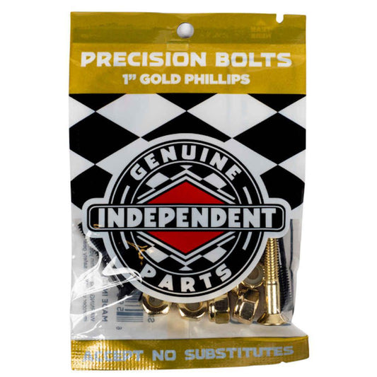 INDEPENDENT - BOLTS PHILLIPS 1"IN BLK/GOLD
