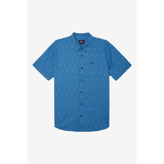 O'NEILL - TAME DOBBY S/S SHIRTS - PACIFIC