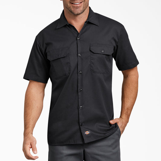 DICKIES - WS675 RELEXED  FIT S/S SHIRT - BLK