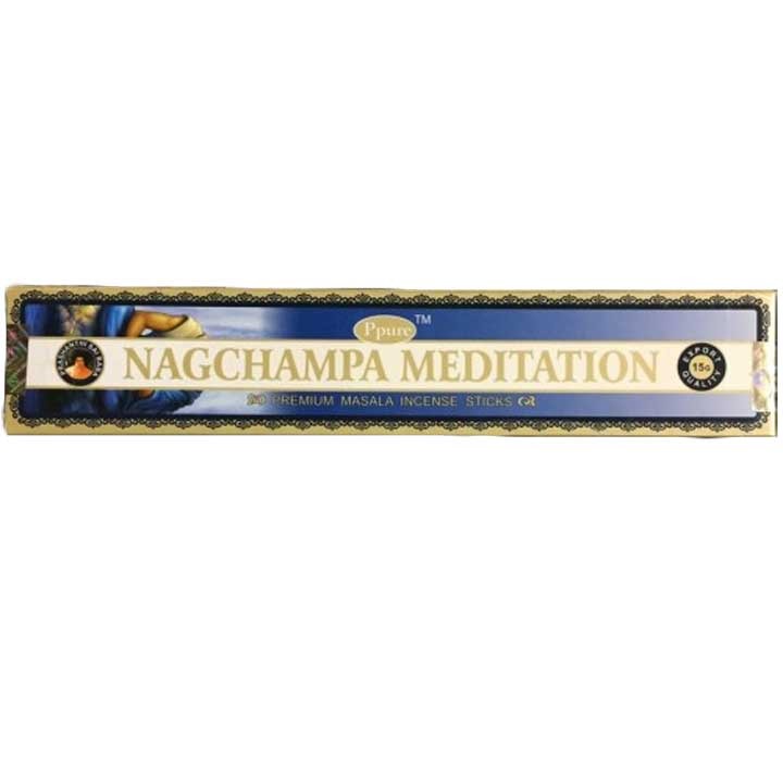 Ppure - NAGCHAMPA MEDITATION INCENSE - 15g